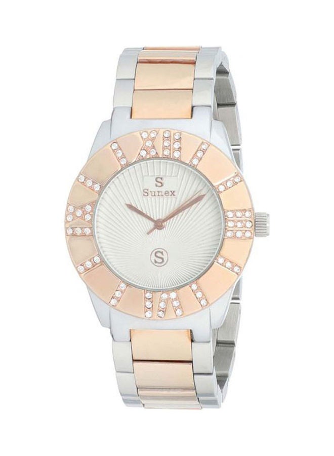 SUNEX - Women's Casual Watches Stainless Steel Analog S0375-Ips-Ipr-W - Image 1