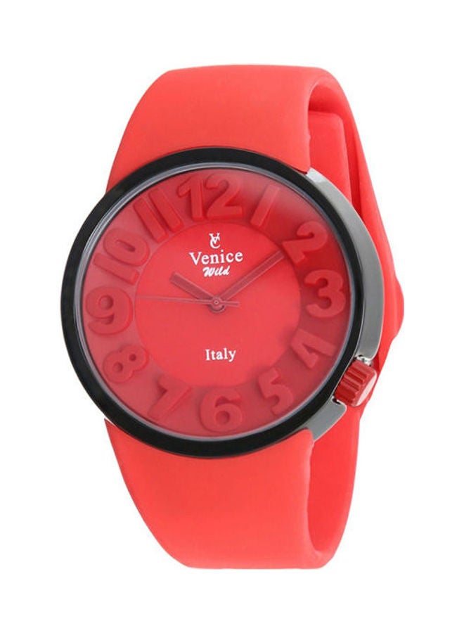 Venice Casual Watches Leather Analog V8165-R 