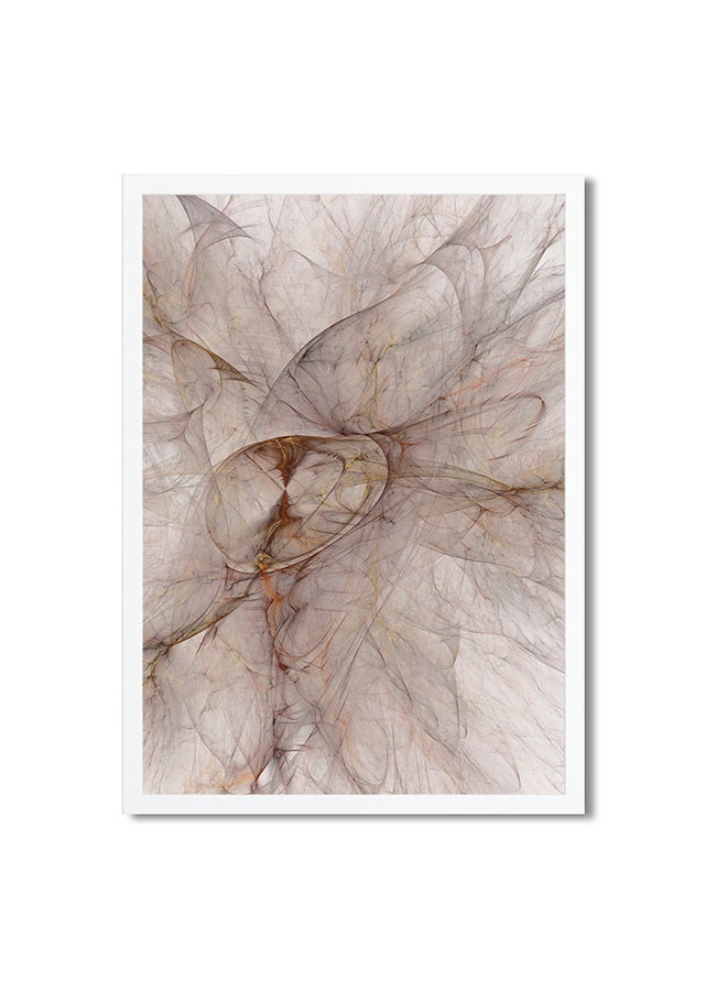 Foam Art Print Medium Poster Beige  - Image 1