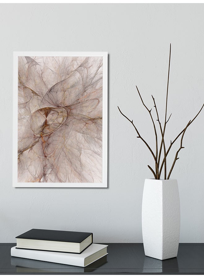 Foam Art Print Medium Poster Beige  - Image 2