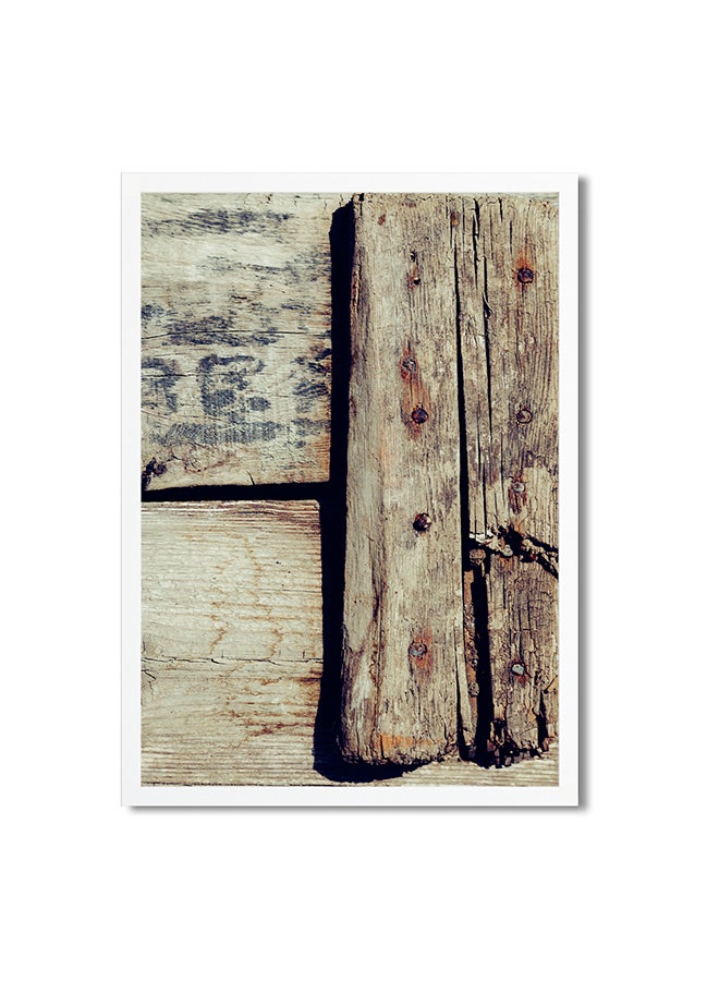 Foam Art Print Medium Poster Beige  - Image 1