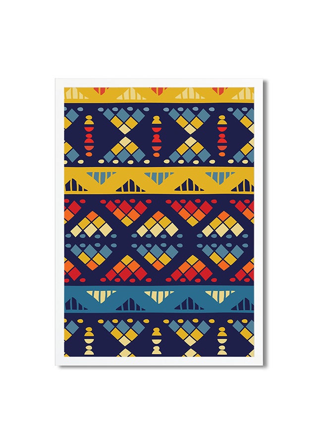 Foam Art Printed Medium Poster Multicolour 