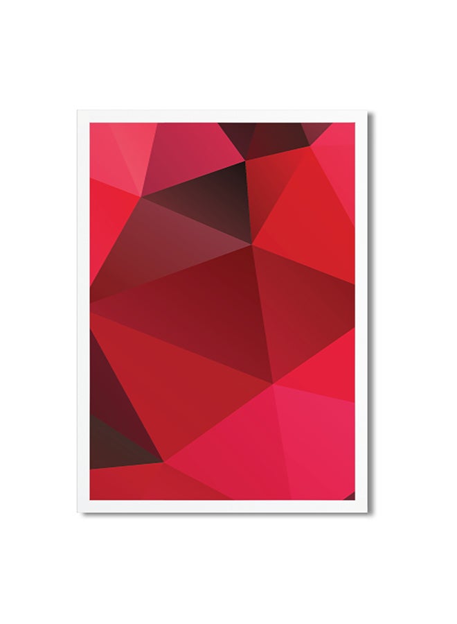 Art Print Medium Poster Multicolour 45 x 30cm 