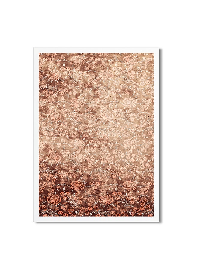Foam Art Print Poster Beige  - Image 1