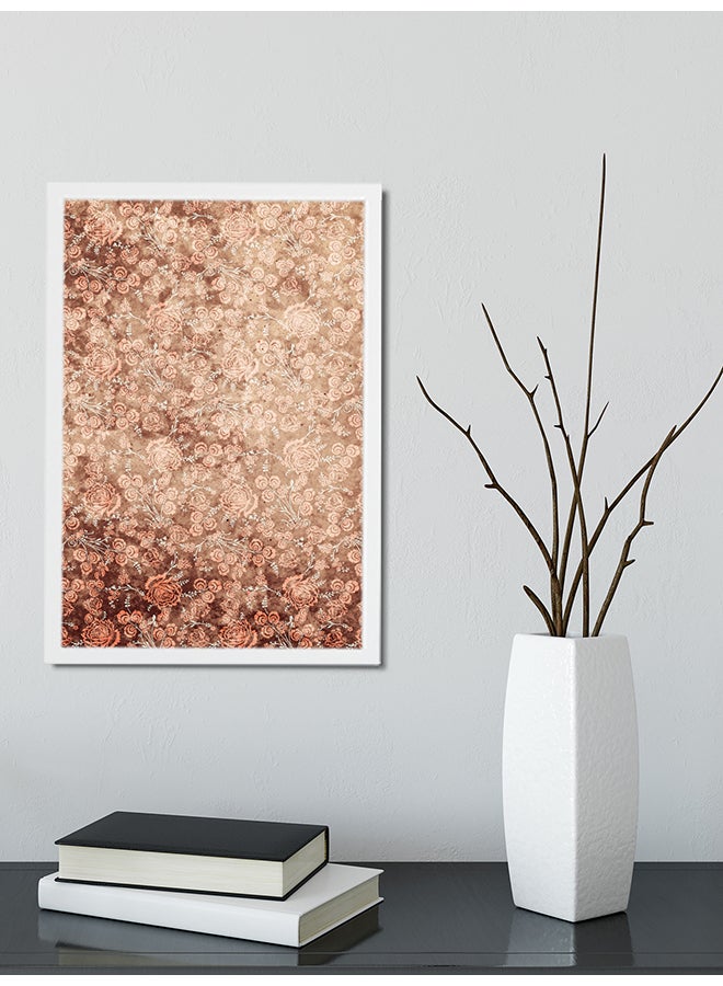 Foam Art Print Poster Beige  - Image 2