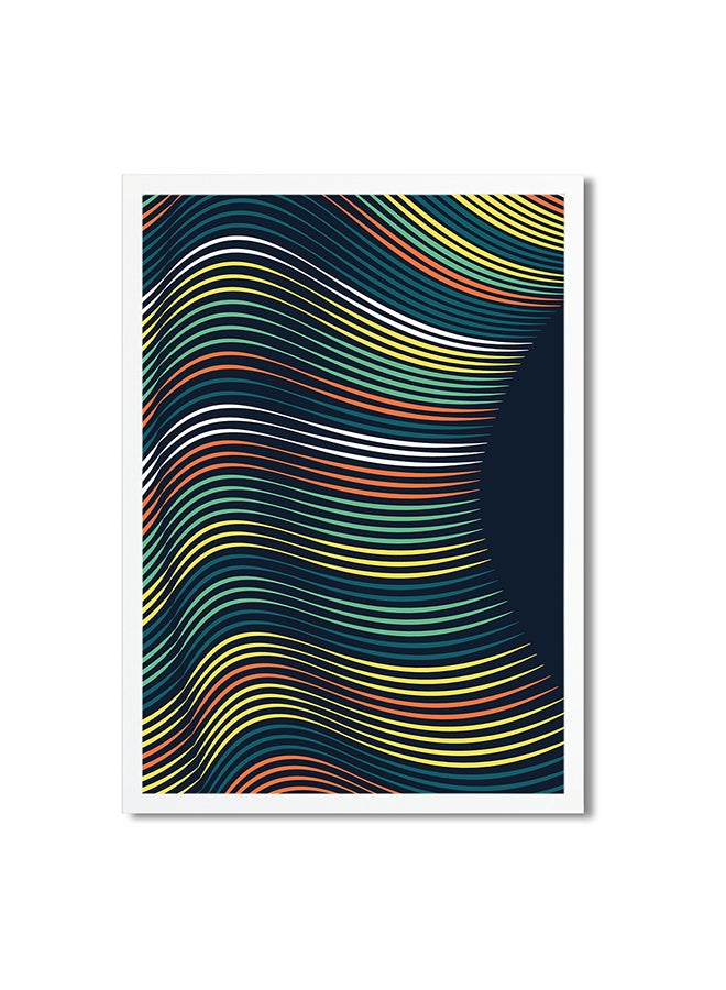 Foam Art Print Medium Poster Multicolour 45 x 30cm  - Image 1
