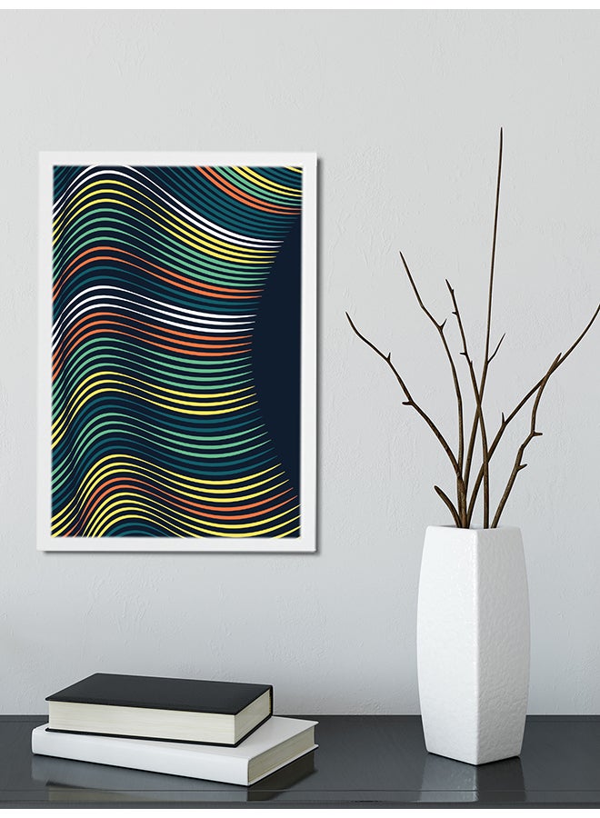 Foam Art Print Medium Poster Multicolour 45 x 30cm  - Image 2