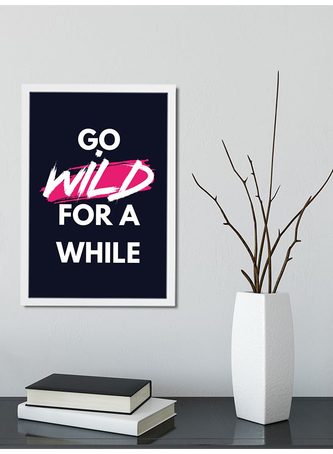 Foam Art Printed Medium Poster Black  - Image 2