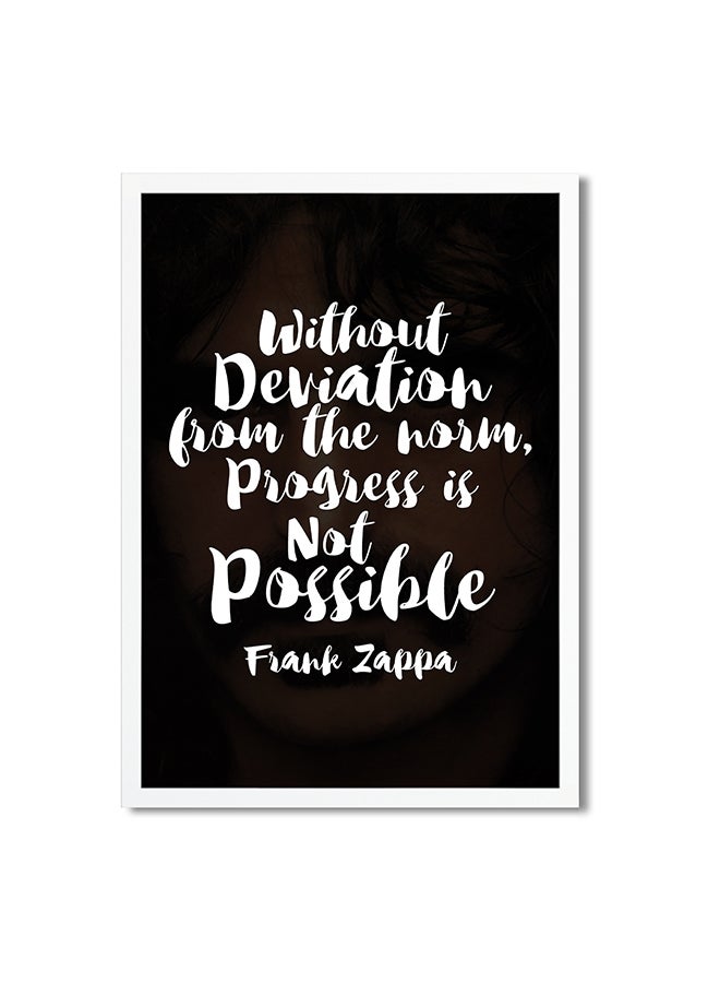 Foam Art Print Medium Poster Black/White  - Image 1