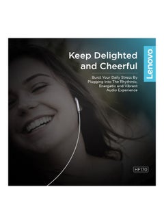 Lenovo In-Ear Wired Earphone White  - Image 2