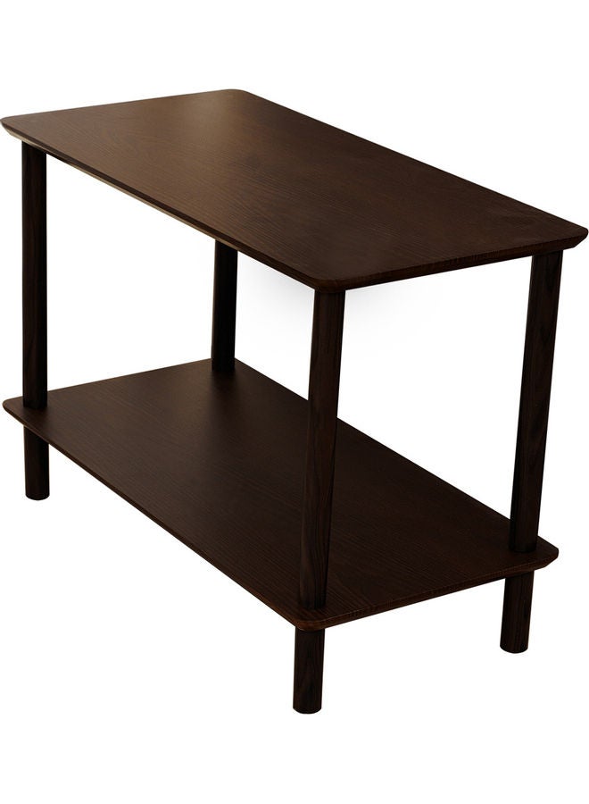 Generic 2-Tier End Table Brown  - Image 1