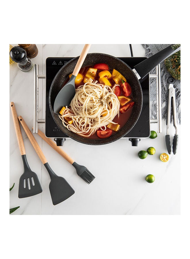 11-Piece Kitchen Utensil Set Black 32 x 11 x 11cm - Image 4