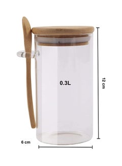 XiuWoo Airtight Glass Jar 12 x 6cm  - Image 3