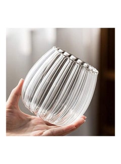 XiuWoo Glass Storage Jar Clear 7 x 8.5 x 12cm  - Image 2