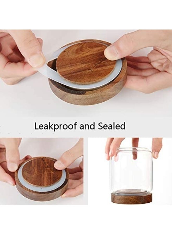 XiuWoo Glass Storage Jar Clear 10cm - Image 2