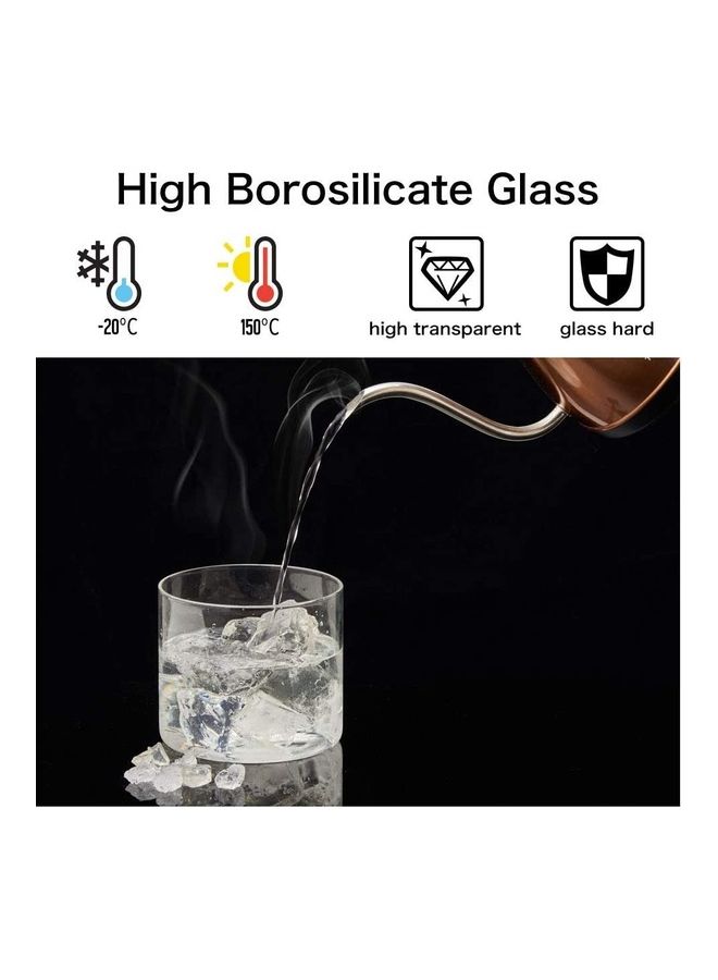 XiuWoo 6-Piece Food Storage Glass Jars with Bamboo Lids Clear 1400ml - Image 5