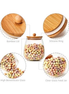 XiuWoo 4-Piece Airtight Glass Jar Set 1000 x 4ml  - Image 5