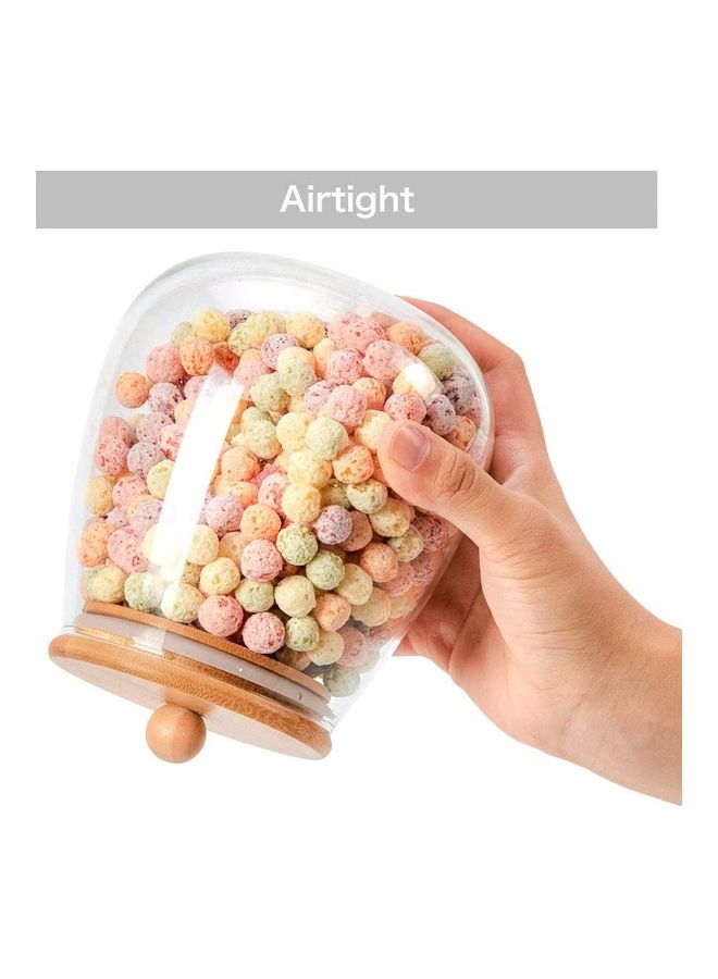 4-Piece Airtight Glass Jar Set 1000 x 4ml