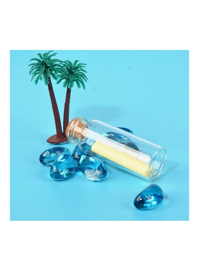 XiuWoo 40-Piece Tiny Glass Vessels with Cork Stoppers 20ml  - Image 5