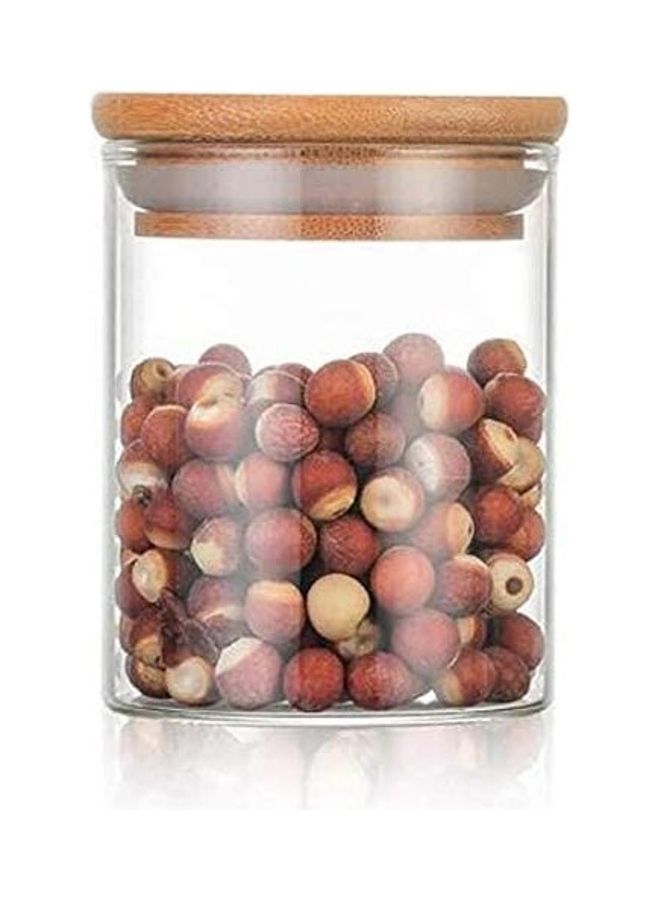 XiuWoo 3-Piece Candy Storage Mini Glass Jars Clear 250ml - Image 1