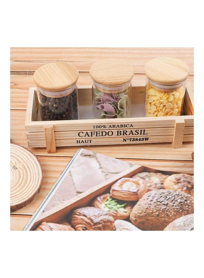 XiuWoo 12-Piece Airtight Glass Jar Set with Stickers 5.3 x 7.8 (12-count)cm - Image 5