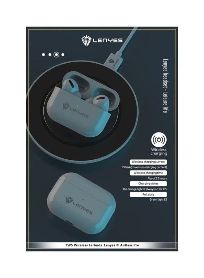 Lenyes Bluetooth In-Ear Earbuds With Charging Case White - Image 4