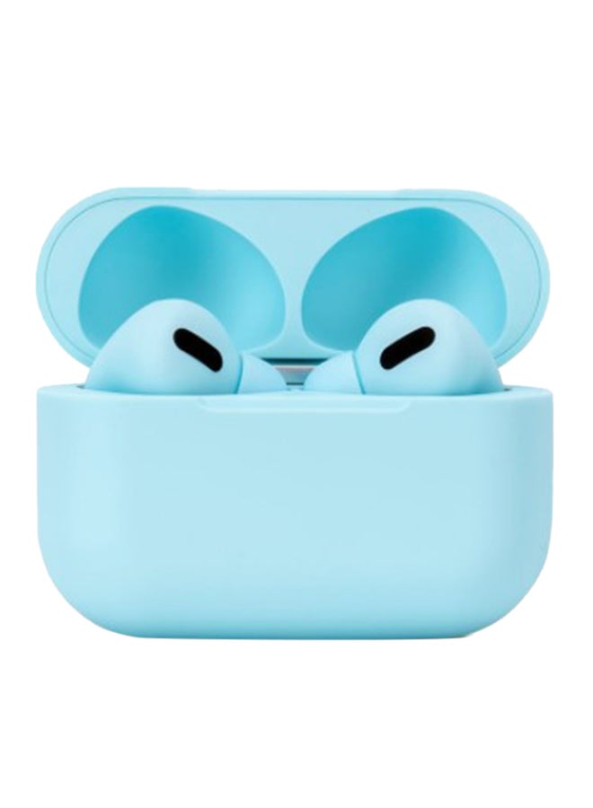 سماعة إيربادز مع علبة شحن أزرق