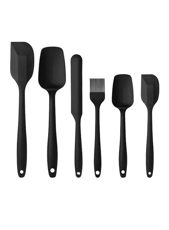 Better Look 6-Piece Spatula Set Black  - Image 1