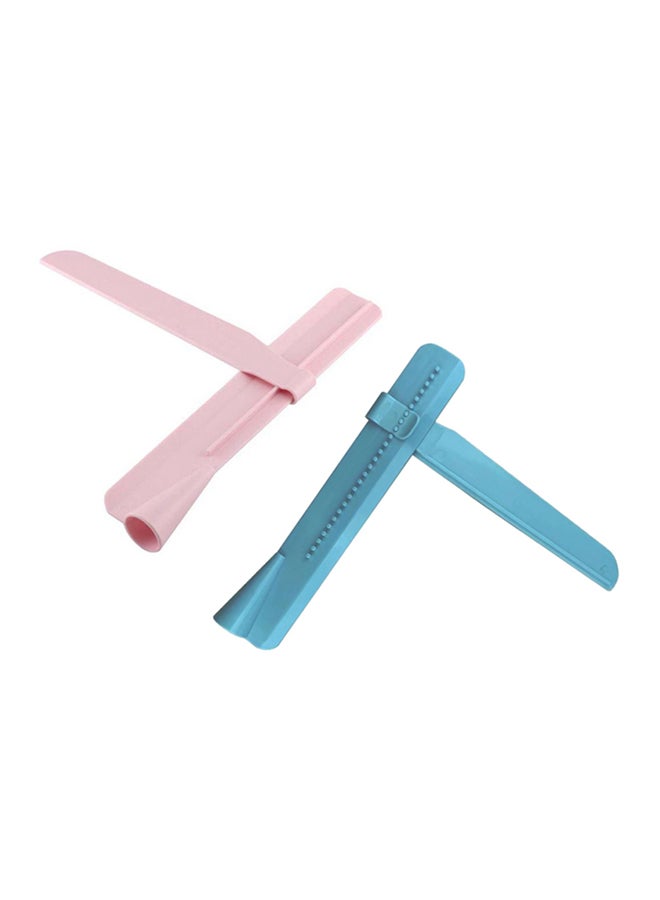 Better Look 2-Piece Cake Scrapers Blue/Pink 3x5x23cm  - Image 1