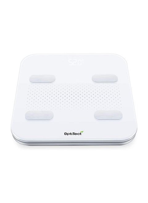 Bathroom Digital Weight Scale White 30 x 30 x 2cm