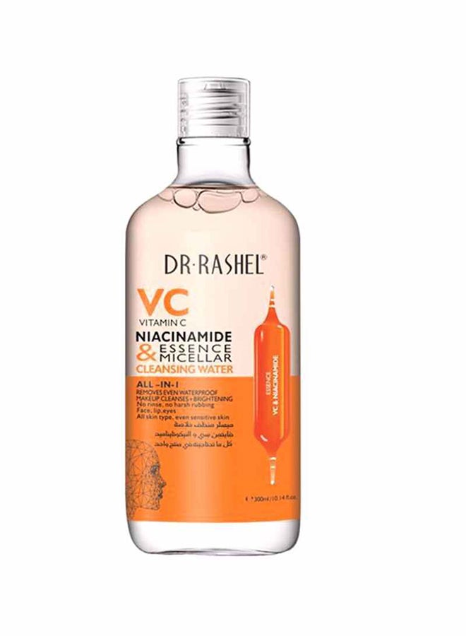 DR. RASHEL Vitamin C & Niacinamide Essence Micellar Cleansing Water Orange 