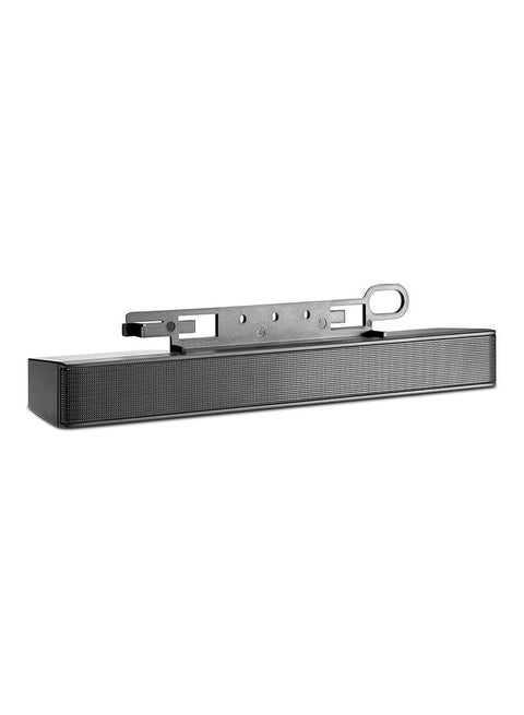 Speaker Bar With USB And Audio Cable Black