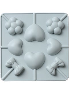 كياوكاي قالب آيس كريم مصنوع من السيليكون رمادي 15x15.1x1.5سم  - Image 2