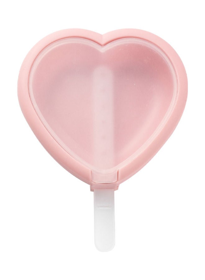 QiaoKai Silicon Ice Cream Mold pink 10.5x10cm  - Image 1