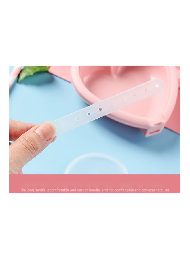 QiaoKai Silicon Ice Cream Mold pink 10.5x10cm  - Image 5