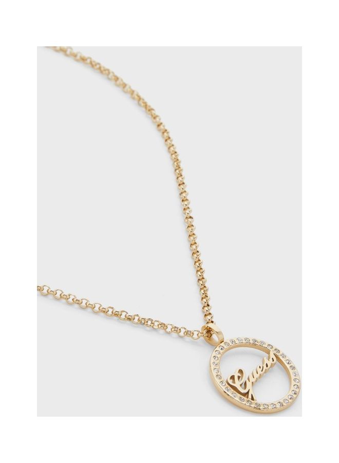 GUESS - Shiny Adjustable Closure All Around You Necklace - Image 1