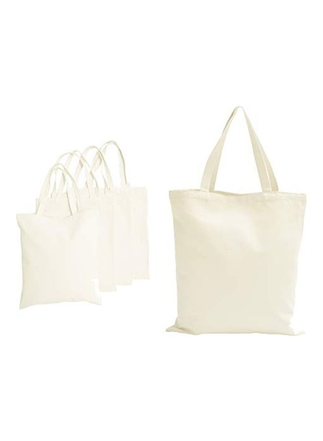 Eco-neutral - 25-Piece Cotton Tote Bags White 42x38cm - Image 1