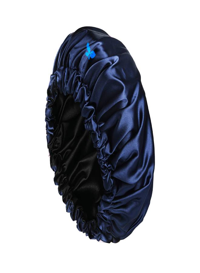 Soft Satin Hair Bonnet Purple 32cm