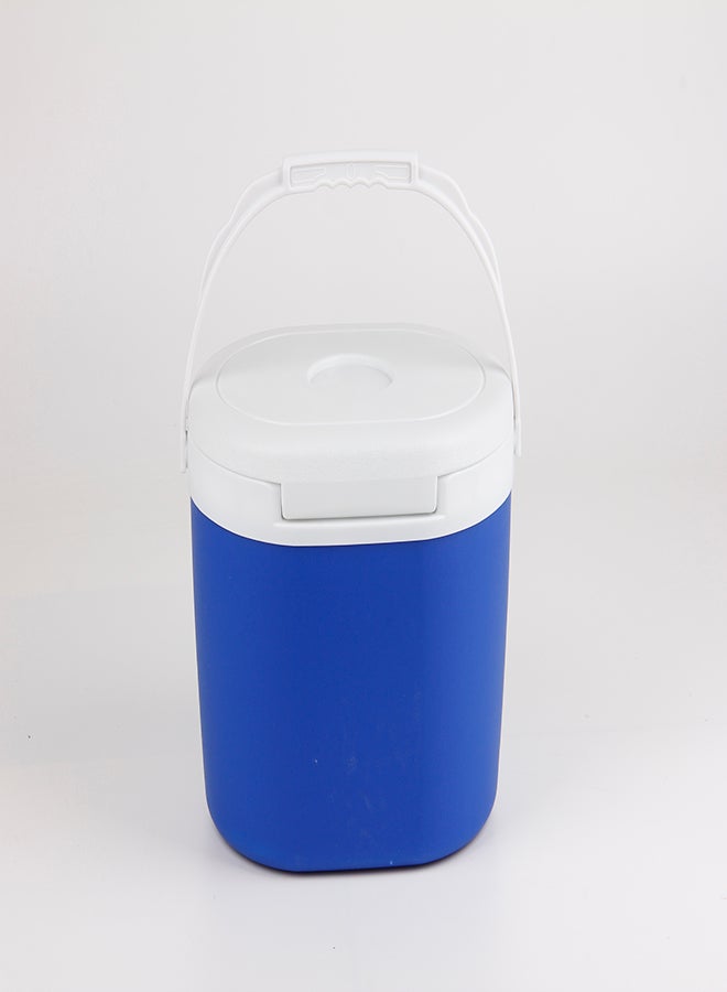 Noon East - 6 L Ice Box - For Outdoor Use - Portable - For Drinks And Food - Storage Box - Cooler - Blue-White Blue-White 6 L - Image 1
