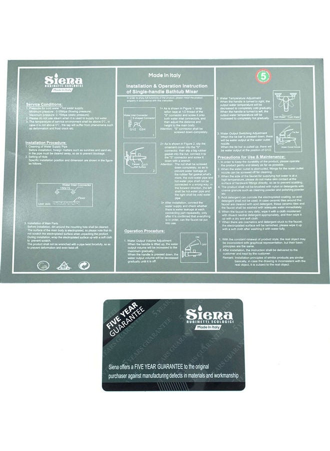 سيينا صنبور مطبخ من السلسلة 9. فضي - Image 5