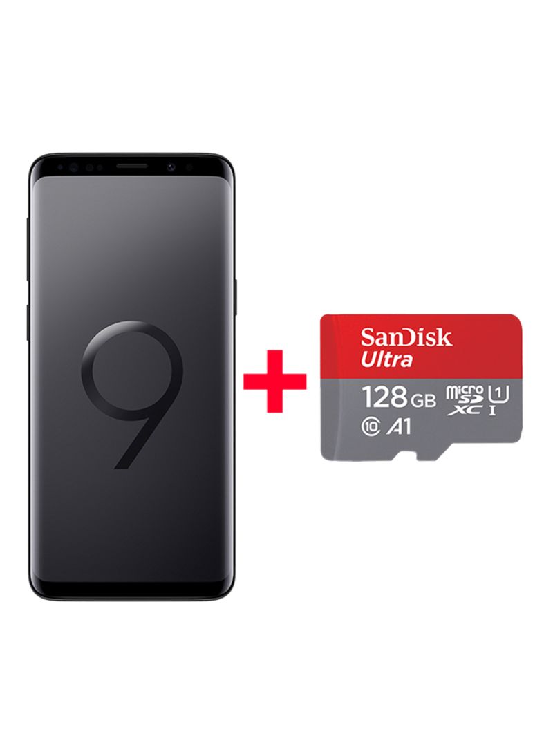 Samsung - Refurbished - Galaxy S9 Plus Midnight Black 64GB 4G LTE + 128GB Memory Card - Image 1