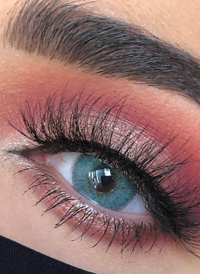 ماي لينس عدسات لاصقة ملونة ناعمة ومريحة باللون الأزرق الفاتح - Image 4