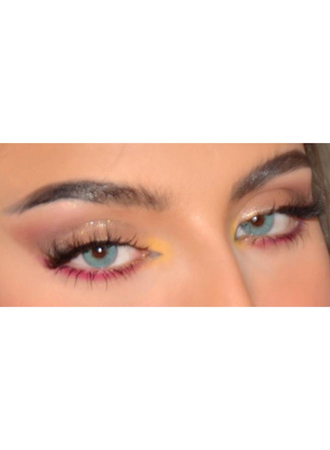 ماي لينس عدسات لاصقة ملونة ناعمة ومريحة باللون الأزرق الفاتح - Image 5