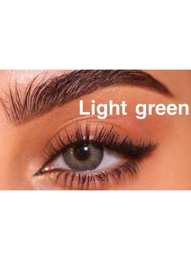 ماي لينس عدسات لاصقة ملونة ناعمة ومريحة للنساء باللون الأخضر الفاتح للنساء - Image 5