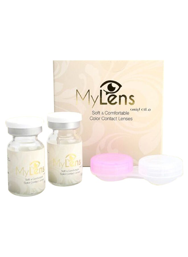 Women's mylens color capry  are a  softner contact lenses ,shiny lenses and have the ability to enter oxygen. Let your eyes breathe with mylens