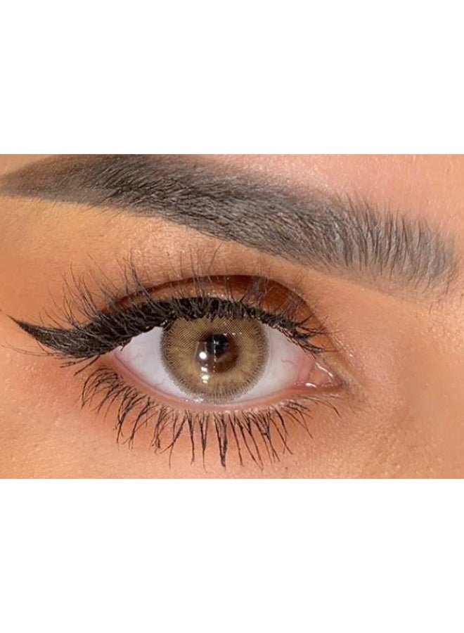 MyLens Women's mylens color oro brown are a  softner contact lenses ,shiny lenses and have the ability to enter oxygen. Let your eyes breathe with mylens - Image 1