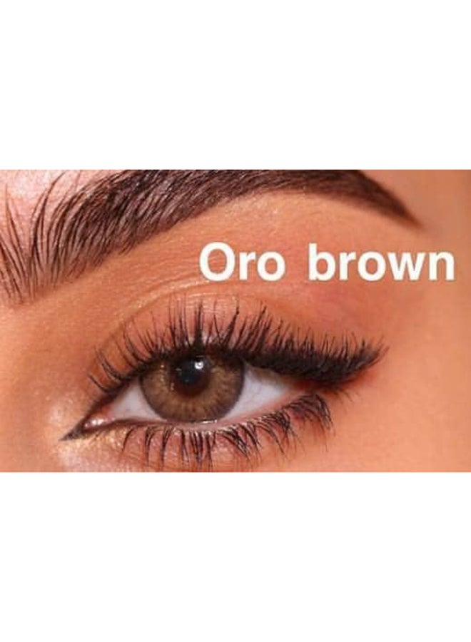 MyLens Women's mylens color oro brown are a  softner contact lenses ,shiny lenses and have the ability to enter oxygen. Let your eyes breathe with mylens - Image 3