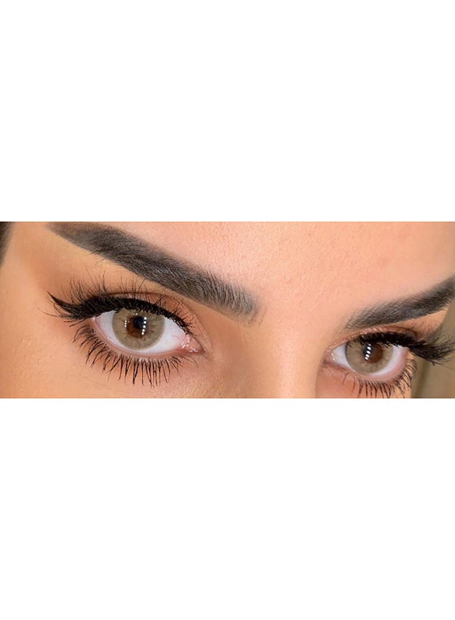 ماي لينس عدسات لاصقة لينة ولامعة ذات لون بني فاتح وتسمح بدخول الأكسجين. دعي عينيكِ تتنفس مع ماي لينس للنساء - Image 5