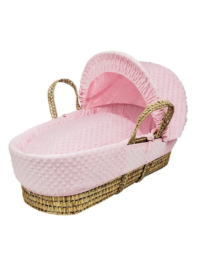 Kinder Valley 4-Piece Dimple Moses Basket Bedding Set - Image 1