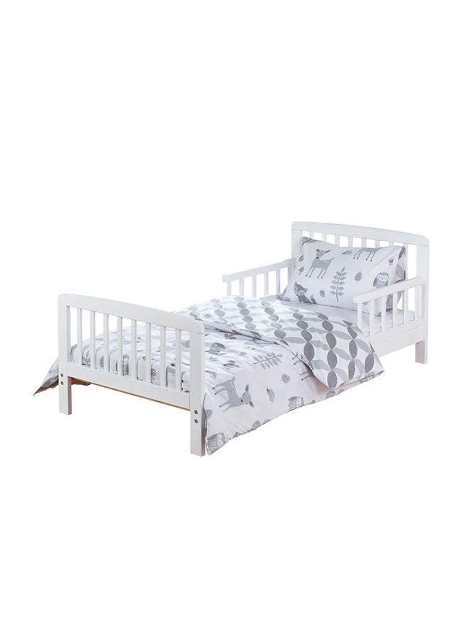 Kinder Valley Woodland Tales Toddler Bed And Bundle - White - Image 1